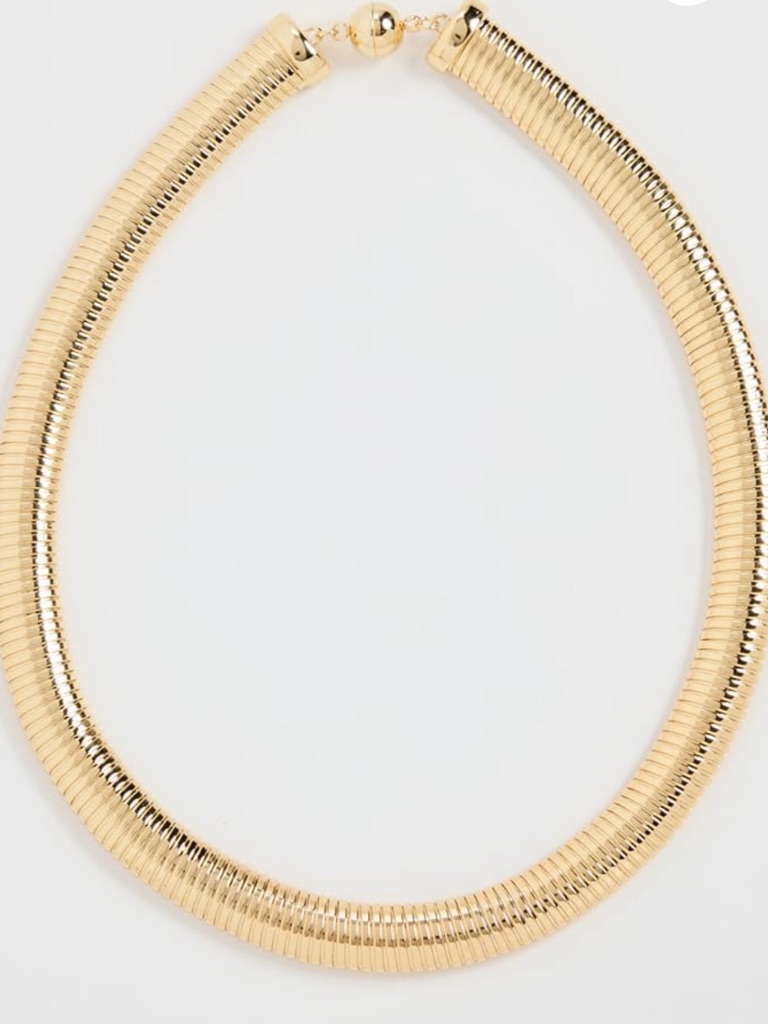 Luv Aj Flex Snake Chain Necklace Gold